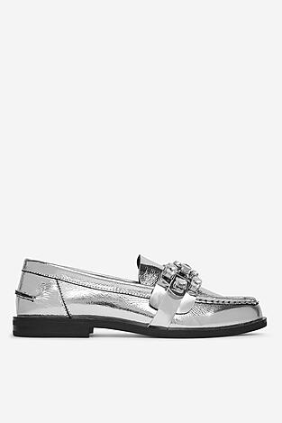 Мокасини EVA MINGE AMARYLLIS-V1792B-315 СРЕБРИСТ