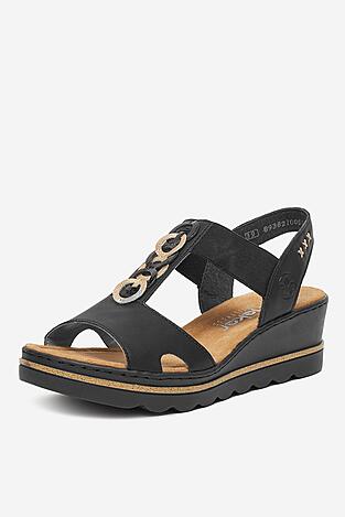 Sandały Rieker CEO-67498-00 Czarny