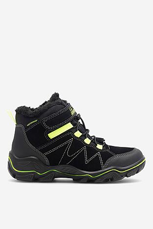 Vysoké šnurovacia topánky SPRANDI EARTH GEAR BP91-20027 ČIERNA
