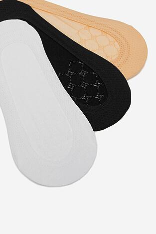 Zokni NINE WEST LA_NW_4WB_003_SS25 (3-PACK) MIX