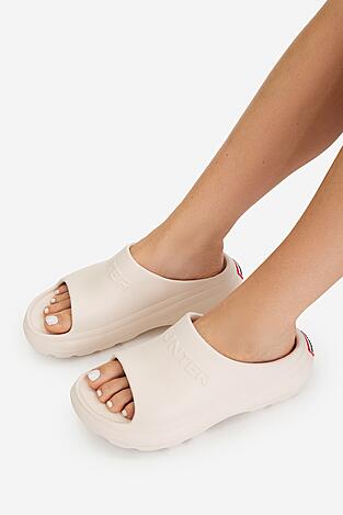 Klapki HUNTER CEOWB-835337 Beżowy jasny