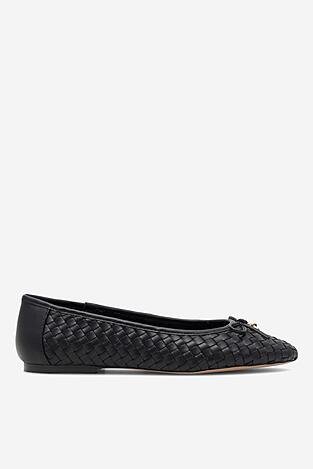 Baleríny NINE WEST 123AL1260 ČERNÁ