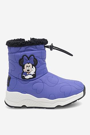 Vysoké šnurovacia topánky Mickey&Friends AW23-211DSTC FIALOVÁ