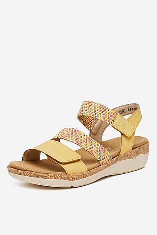 Sandály Remonte R6861-68 ŽLUTÁ
