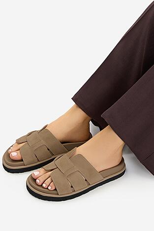 Klapki Gino Rossi C-LB-P2170 Beżowy