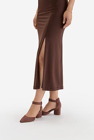 Körömcipő DeeZee CEO-112233 VILÁGOSBORDÓ