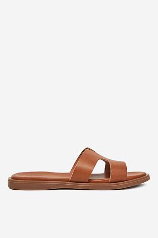 Klapki Gino Rossi ELLE-E25-27281 Camel