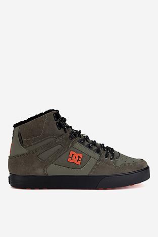 Csizma DC Shoes PURE HIGH-TOP WC WNT ADYS400047-DOO OLAJZÖLD