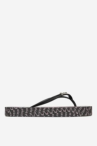 Plážové pantofle Juicy Couture 800293 ČERNÁ