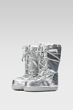 Botki DeeZee NS9032-01 Srebrny