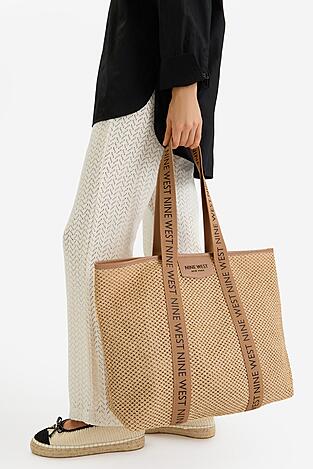 Дамска чанта NINE WEST CEO-AVENIA-LA374-4513-6 БЕЖОВ