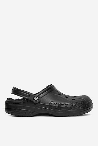 Uszodai papucs Crocs C-BAYA LINED CLOG 205969-060 FEKETE