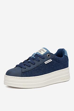 Sneakers GUESS JEANS WBEO-GSJ0917 Granatowy ciemny