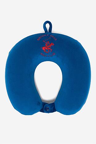 Poduszka Beverly Hills Polo Club CWBEO-BHPC-UF-002-SS26 Granatowy