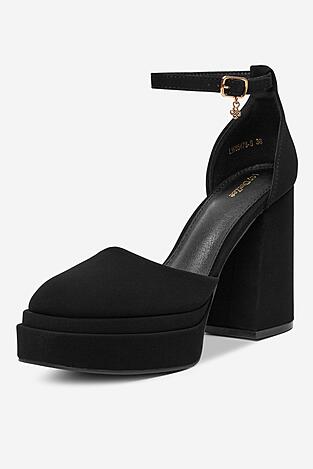 Körömcipő DeeZee LW85478-6A FEKETE