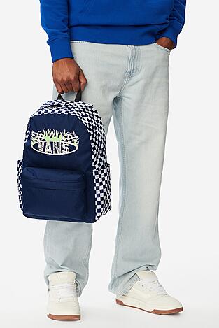 Plecak Vans C-OLD SKOOL GROM BACKPACK VN000H56FOB Granatowy