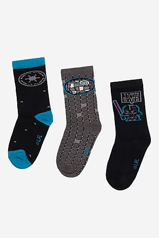Zokni Star Wars CEO-ACCCS-AW25-210SW(3-PACK) FEKETE