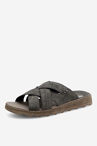 Klapki Rieker 21690-45 Szary