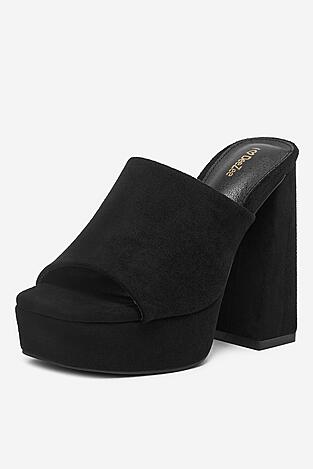 Șlapi DeeZee F7979-1 NEGRU
