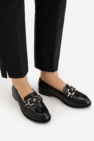 Mokasyn Beverly Hills Polo Club EO-WI16-STUFF-01 Czarny