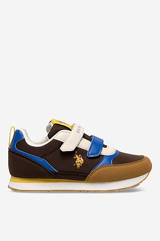 Сникърси U.S. POLO ASSN. NOBIK012A ТЪМНОКАФЯВ