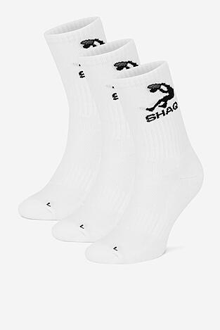 Ponožky SHAQ SHQ-MB-003-AW24 (3-PACK) BIELA
