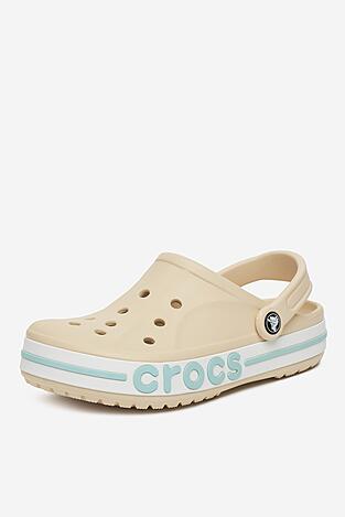 Klapki basenowe Crocs C-BAYABAND CLOG 205089-1LI Beżowy