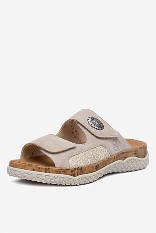 Klapki Rieker CEO-V0302-60 Beżowy