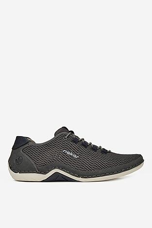 Sneakers Rieker 07555-45 Szary ciemny
