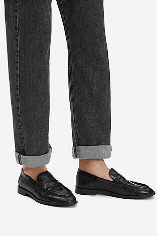 Mokaszin Gino Rossi EO-MANU-25550PE FEKETE