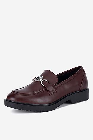 Mokasyn NINE WEST WFA3043-1A Bordowy