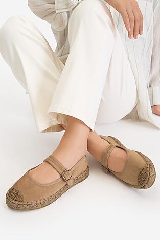 Espadryle ROXY CEO-WSS990-270 Beżowy