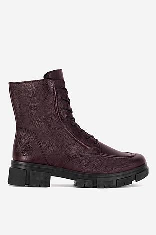 Trzewiki Rieker Y7107-35 Bordowy ciemny