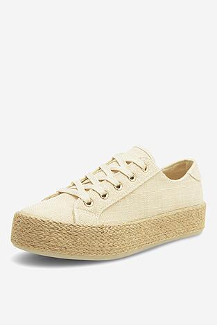 Espadrilky DeeZee WSK1576-01 BÉŽOVÁ