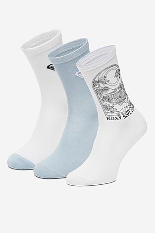 Чорапи ROXY AS_ROXY_05W_SS25 (3-PACK) БЯЛ