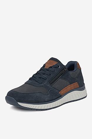 Polobotka Rieker B0601-14 TMAVĚ MODRÁ