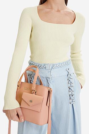 Torebka NINE WEST CEO-NIRA-KY251 Brzoskwiniowy