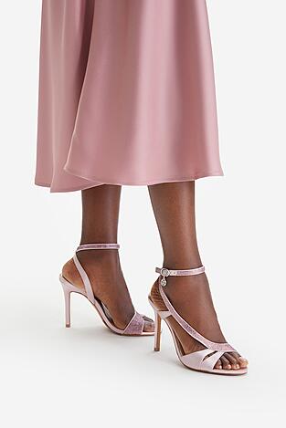 Sandały NINE WEST EO-LS1005252-1 Fioletowy jasny