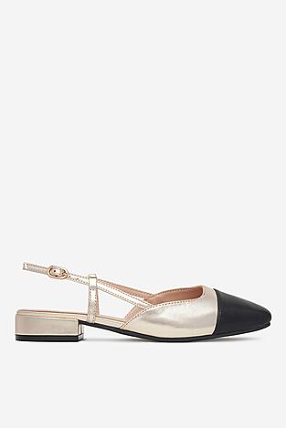 Czółenka Clara Barson WS24040-04 Złoty