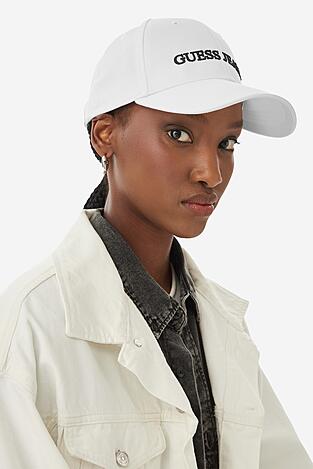 Czapka z daszkiem GUESS JEANS WBEO-GJ-U3-002-SS26 Biały