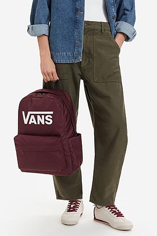 Plecak Vans C-OLD SKOOL PRINT VN000H504QU1 Bordowy