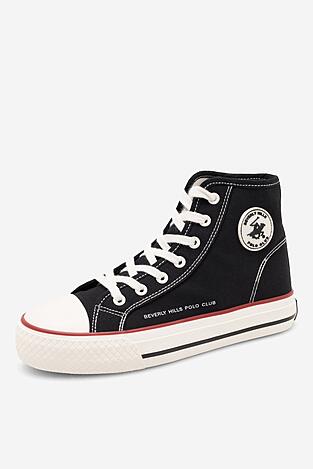 Vászoncipő Beverly Hills Polo Club WP40-OG-31-3 FEKETE