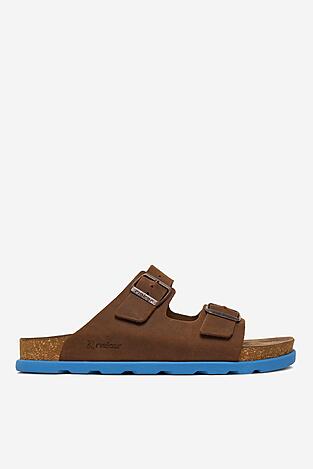 Klapki Rieker CEO-21190-28 Brązowy