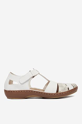 Sandały Rieker CEO-45869-81 Biały