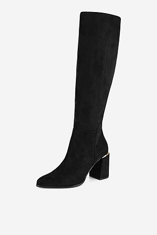 Csizma NINE WEST WFA2999-1 FEKETE