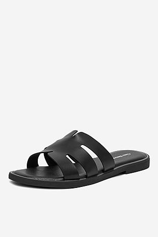 Klapki Clara Barson WS6283-08 Czarny