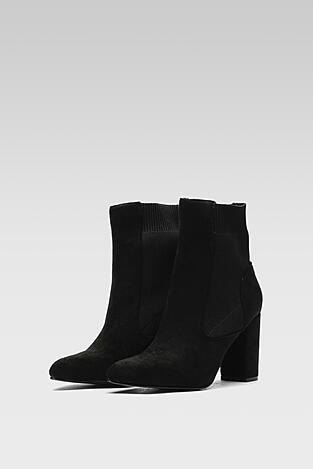 Bokacsizma DeeZee WYL2299-10 FEKETE