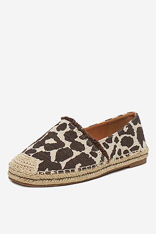 Espadryle DeeZee Q124-1 Brązowy