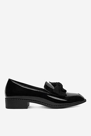 Mokasyn DeeZee SQ873-1-BLACK PAT Czarny