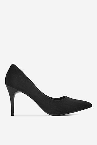 Pantofi cu toc DeeZee DZ002 NEGRU